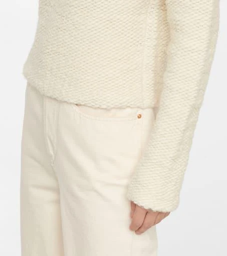 Isabel Marant Sully fringed wool-blend sweater 6