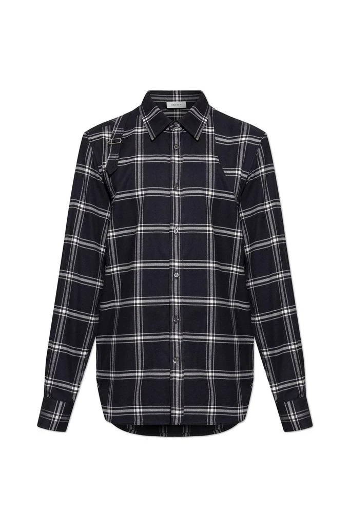 Alexander McQueen Alexander McQueen Long Sleeved Checked Shirt 1
