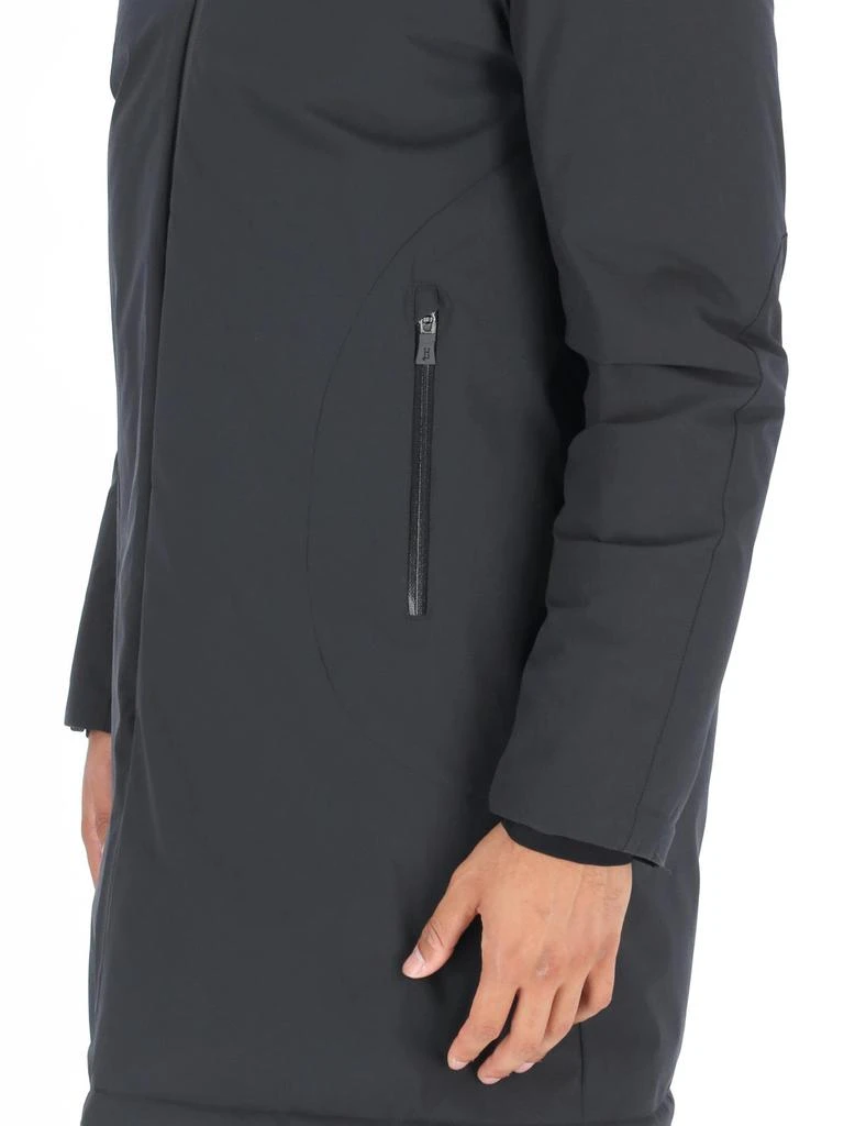 Herno Herno Straight Hem Long-Sleeved Carcoat 4