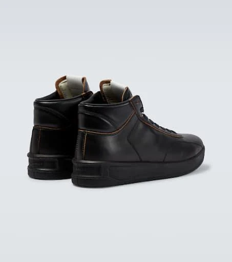Jil Sander High-top leather sneakers 6