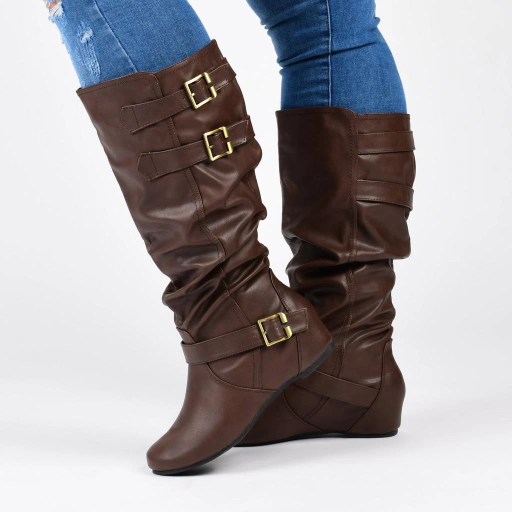 Journee Collection Journee Women's Extra Wide Calf Tiffany Boot 6