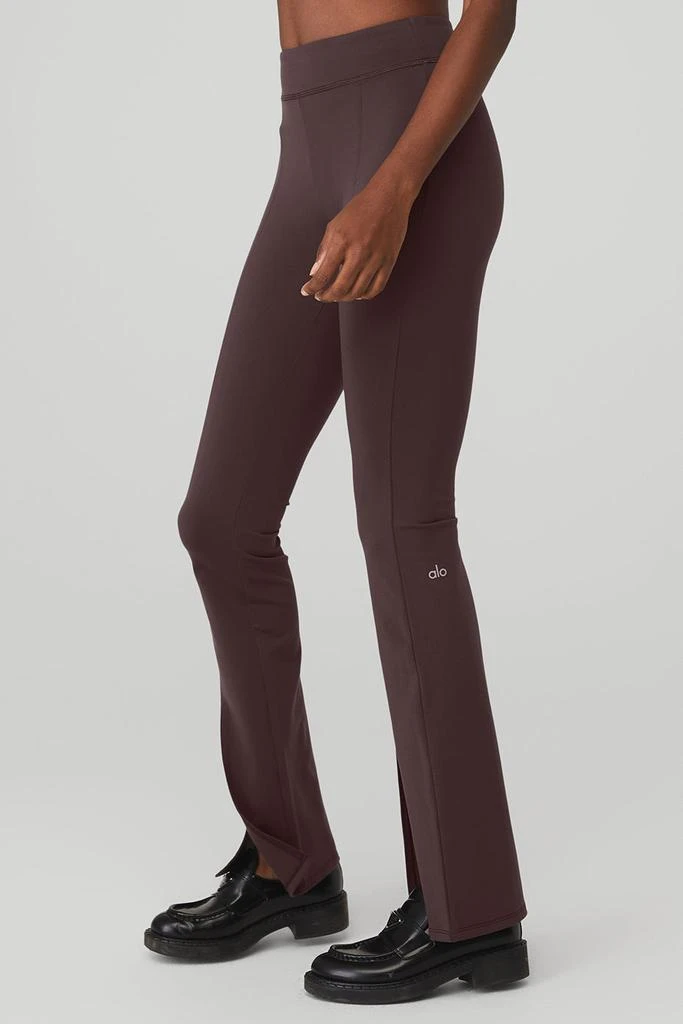 Alo Yoga Airbrush High-Waist Flutter Legging - Raisin 3