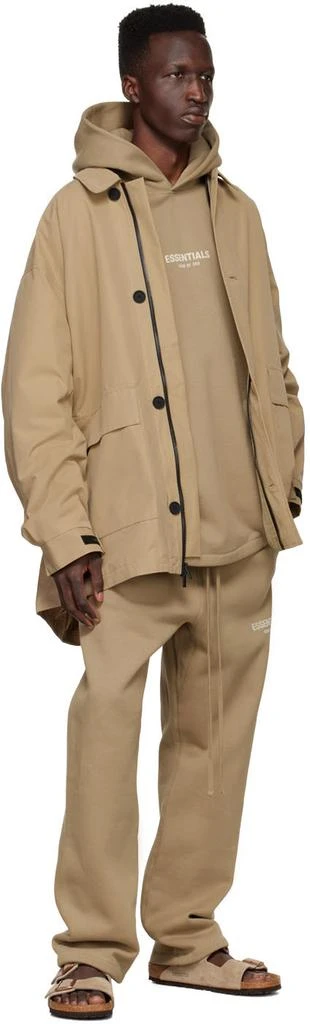 Fear of God ESSENTIALS Tan Cotton Jacket 4