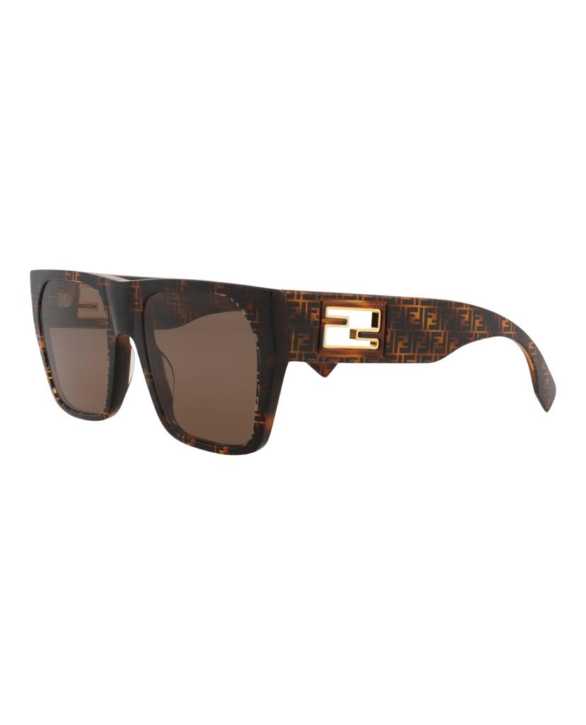 Fendi Square-Frame Acetate Sunglasses