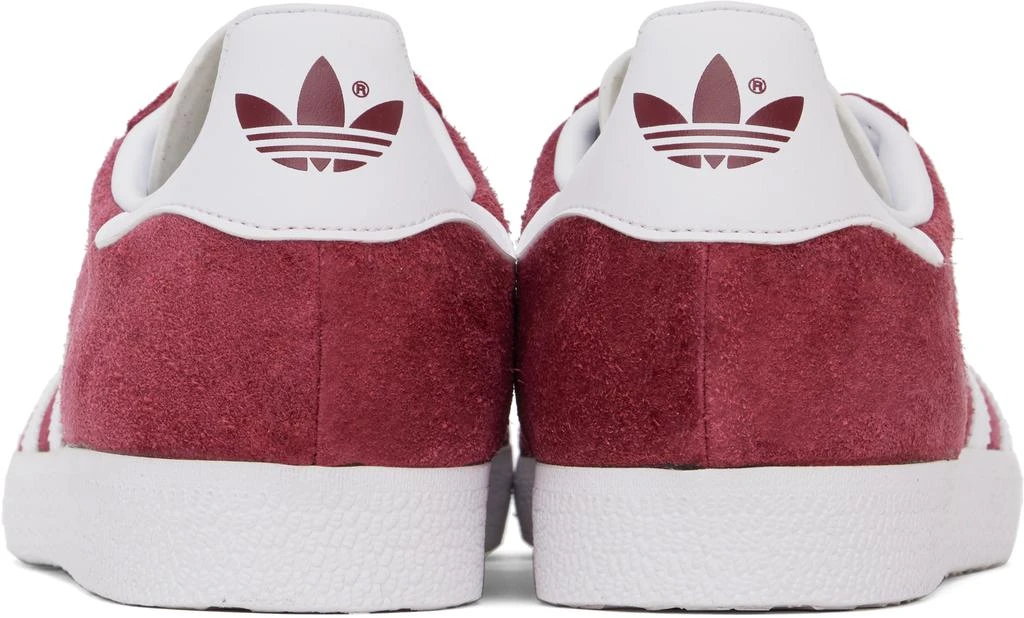 Adidas Burgundy Gazelle Sneakers 2