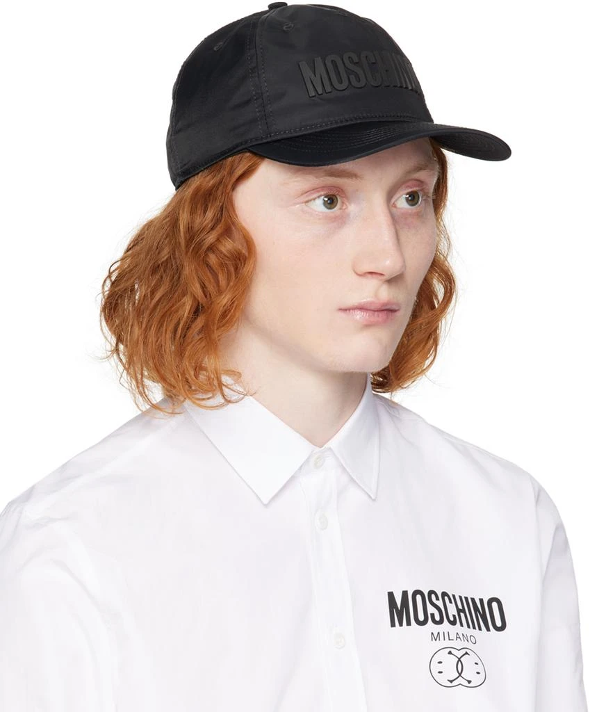 Moschino Black Logo Cap 2
