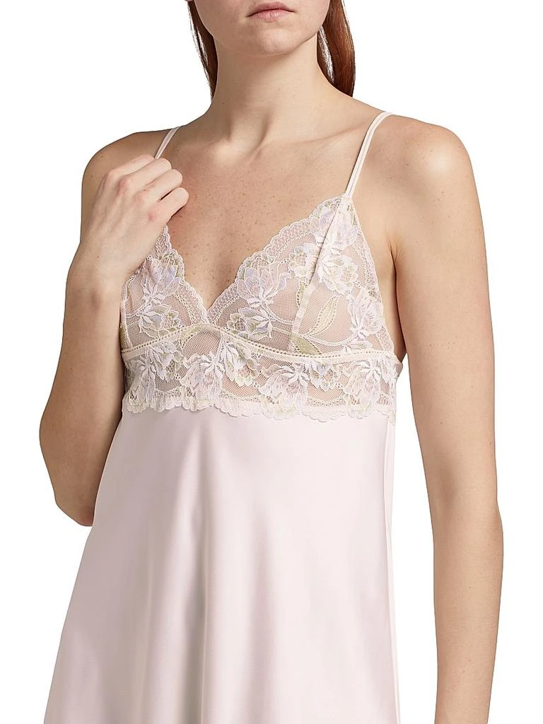 In Bloom Lacey Satin & Lace Sweetheart Chemise 5