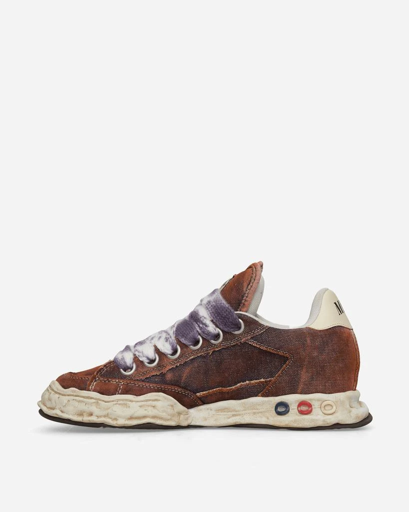 Maison MIHARA YASUHIRO Herbie OG Sole Puffer Canvas Low Sneakers Purple 3