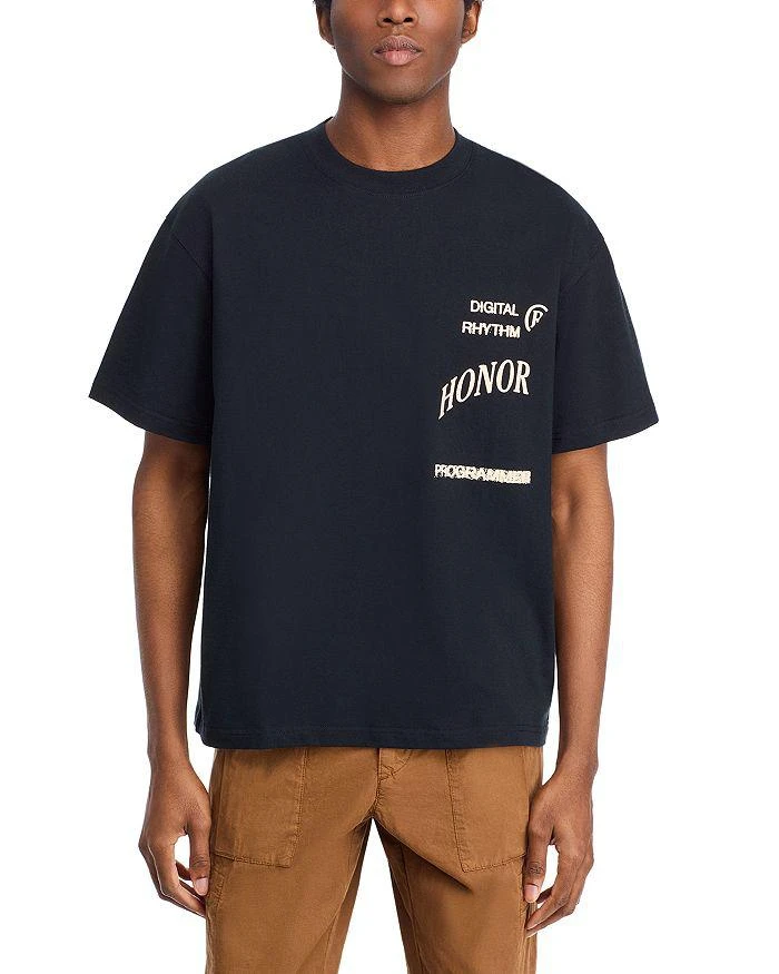 Honor the Gift Boxy Sunray Logo Graphic Tee 1