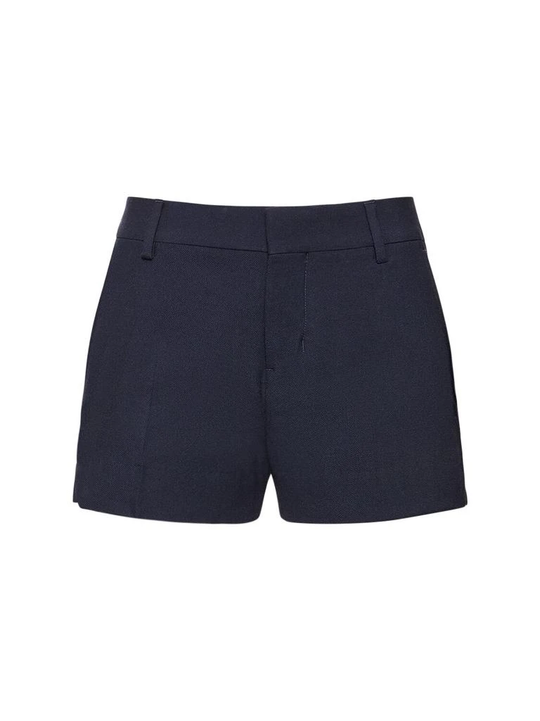 AMI PARIS Wool Mini Shorts 1