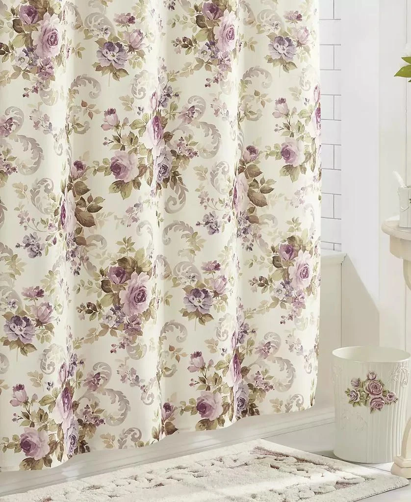 Royal Court Chambord Shower Curtain, 72" x 72" 2