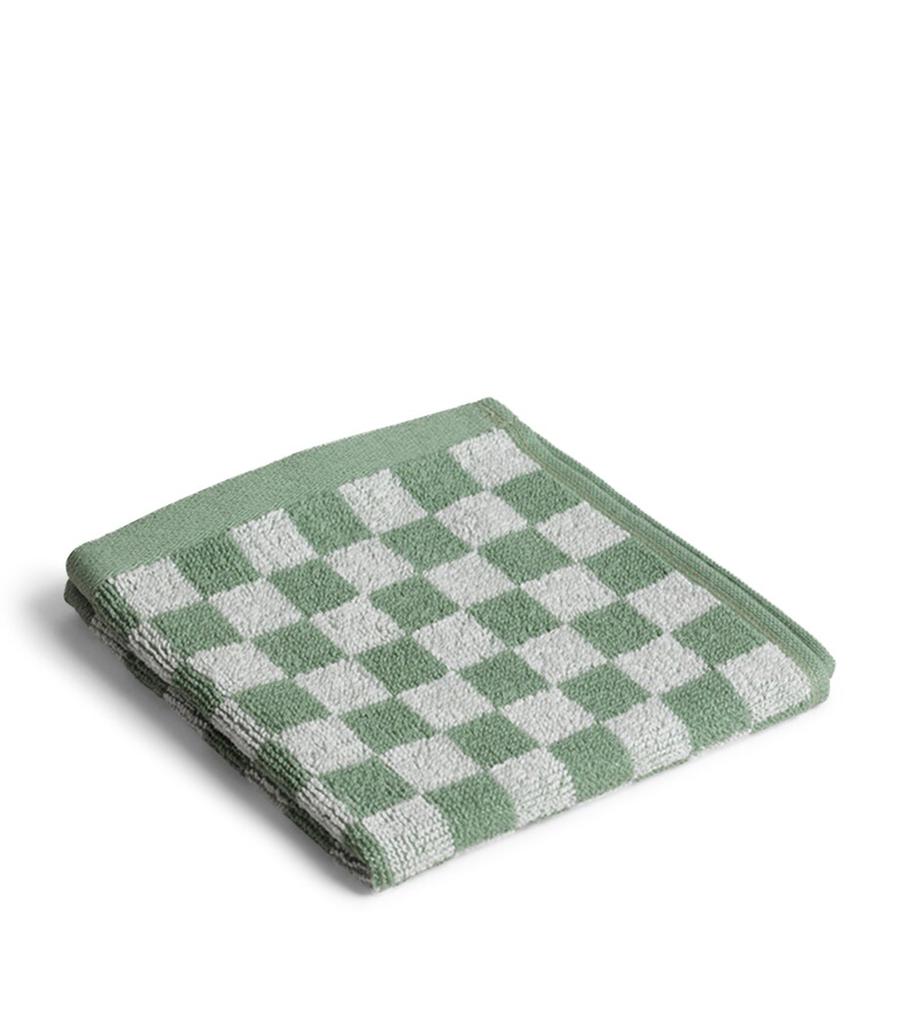 BAINA Check Quill Facecloth (30cm x 30cm)