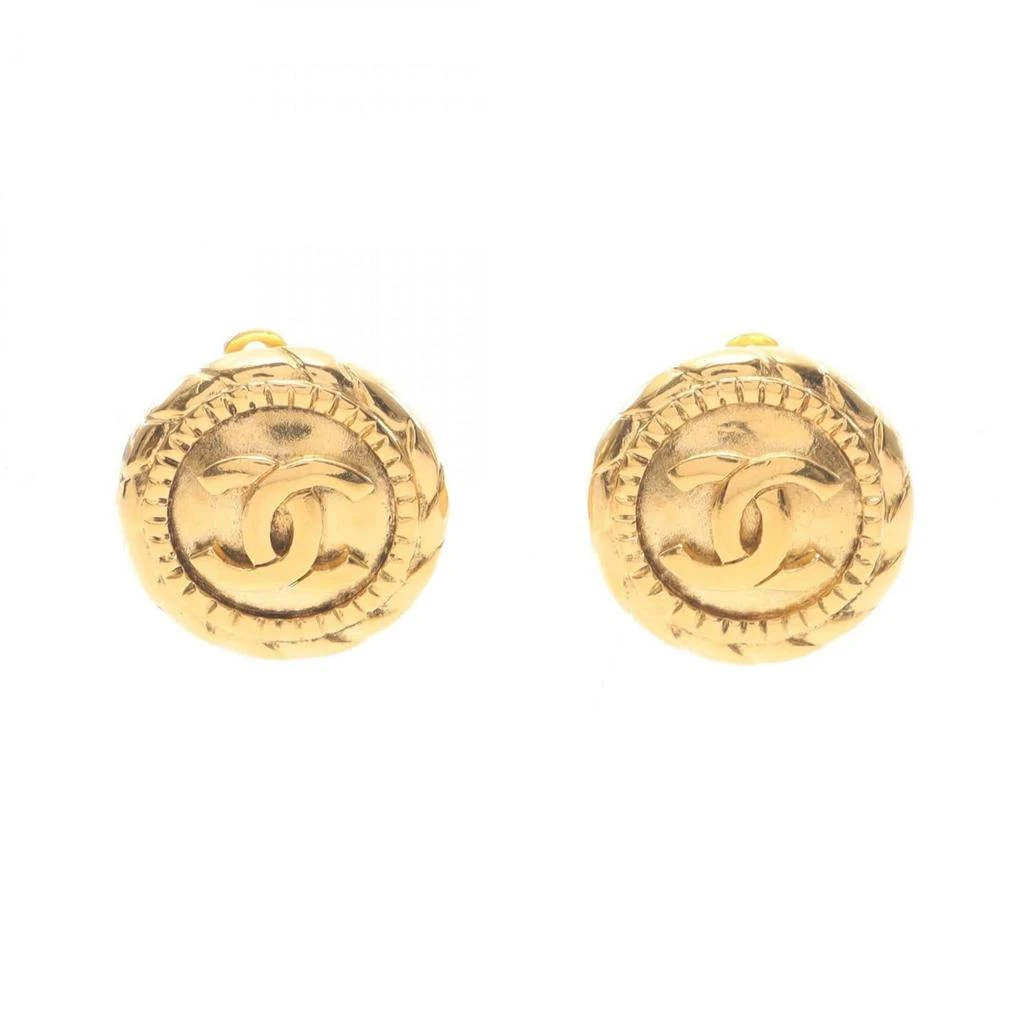 Chanel Plating Clip Earrings (Pre-Owned)