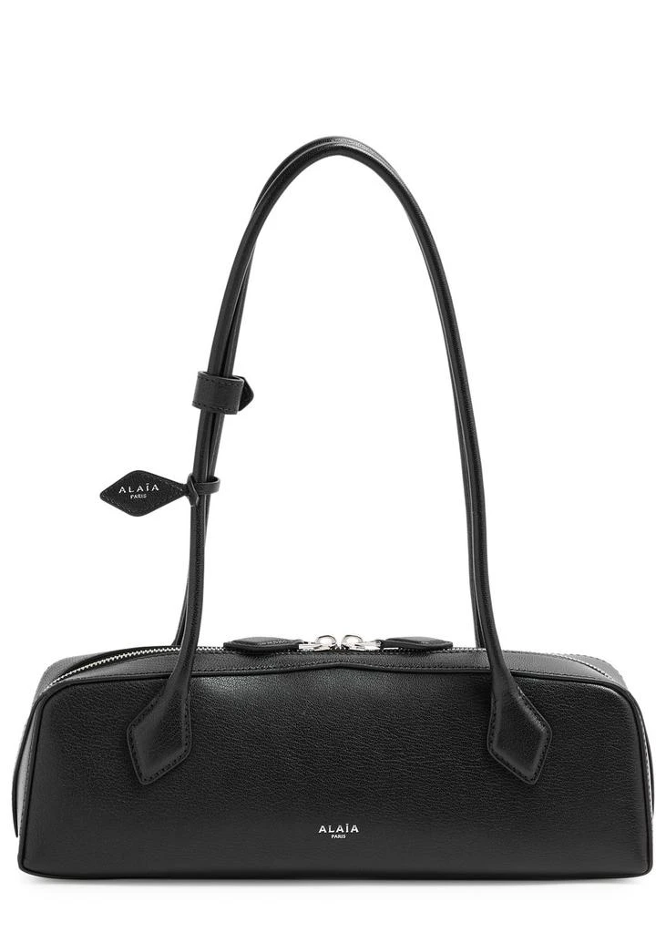 Alaïa Le Teckel medium grained leather shoulder bag 1