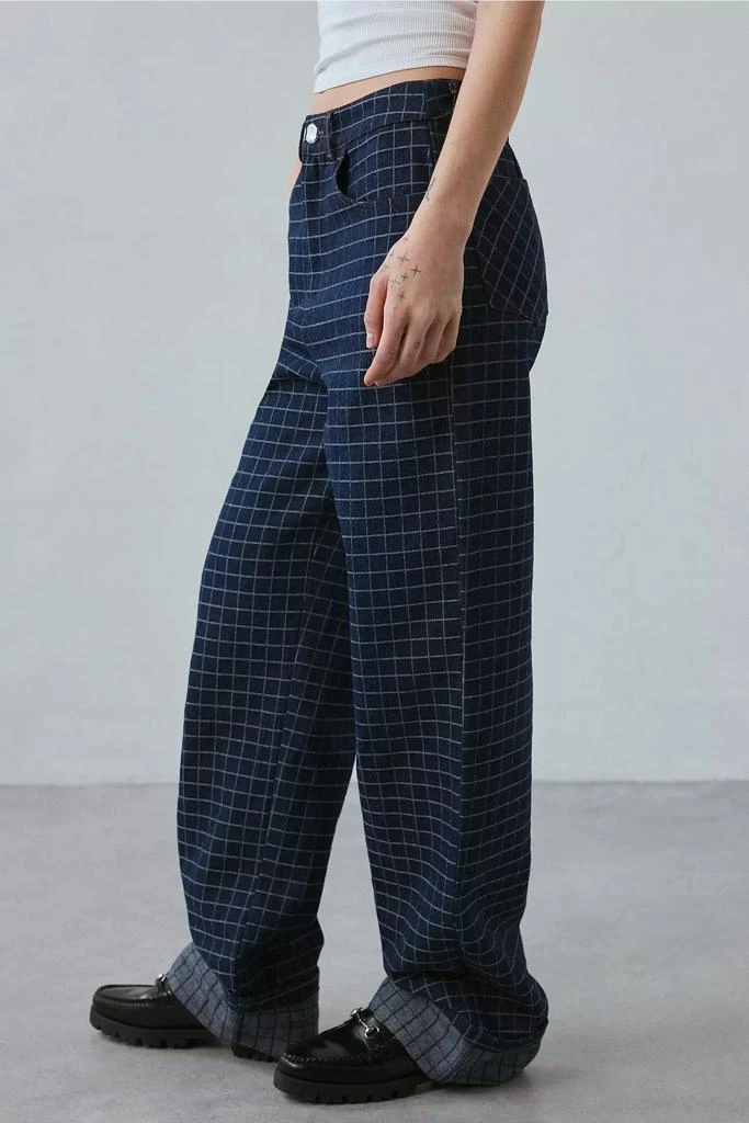 Ghospell Ghospell Campbell Check Denim Jean 4