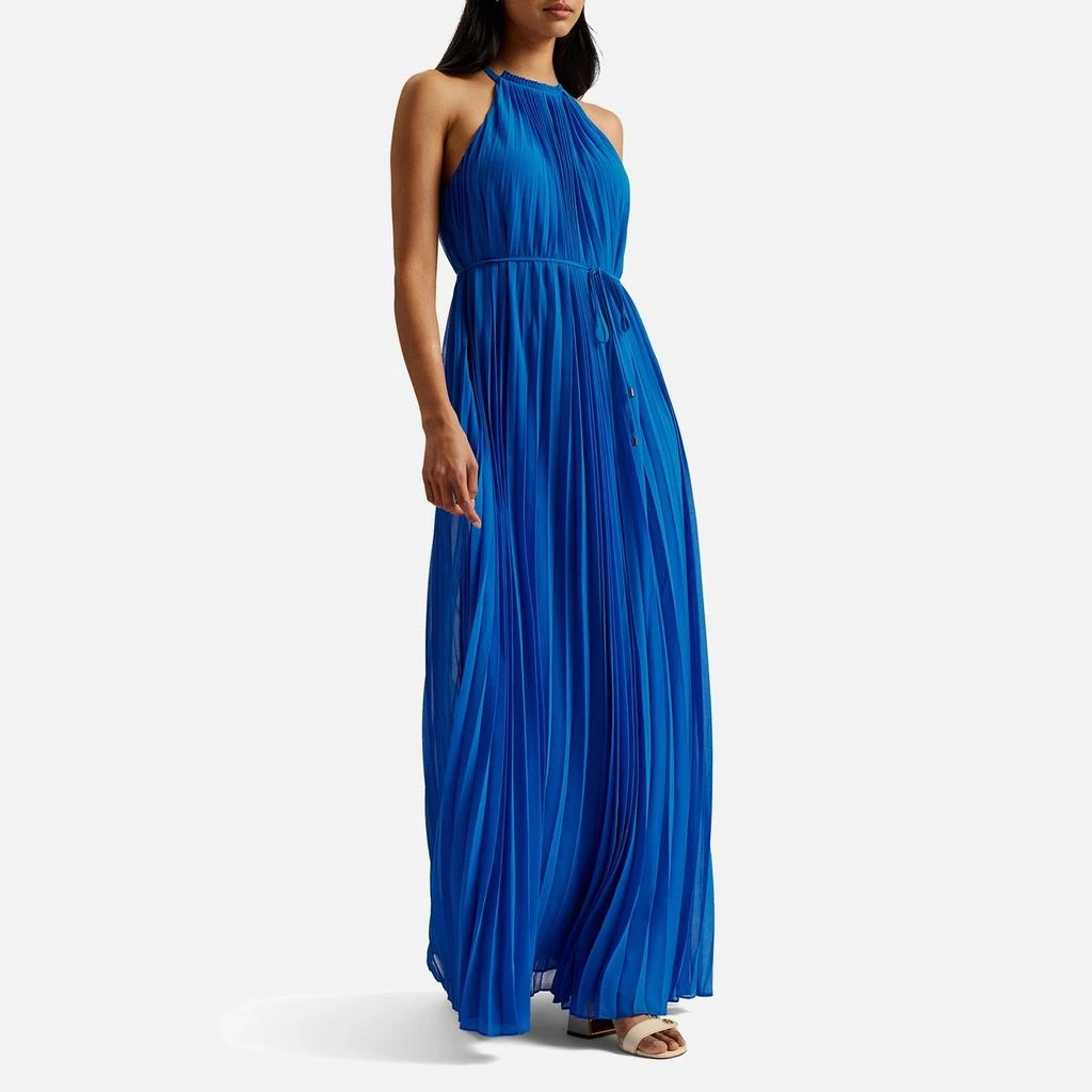 Ted Baker London Ted Baker Helyos Pleated Chiffon Midi Dress 1