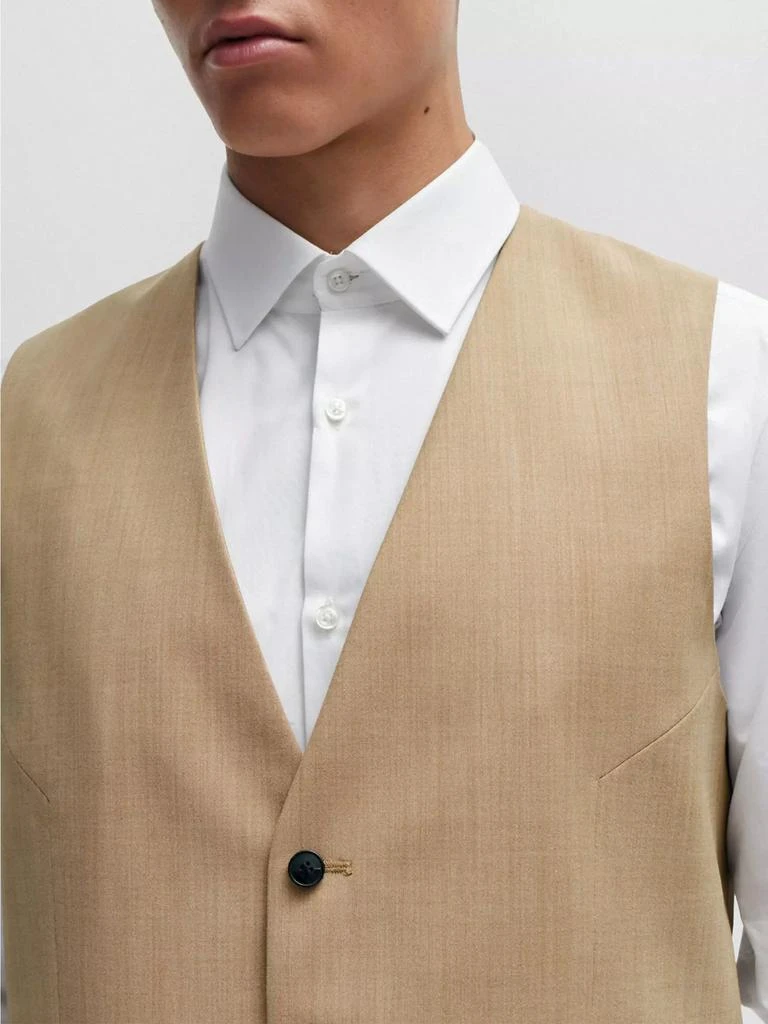 Hugo Boss Extra-Slim-fit Waistcoat 5