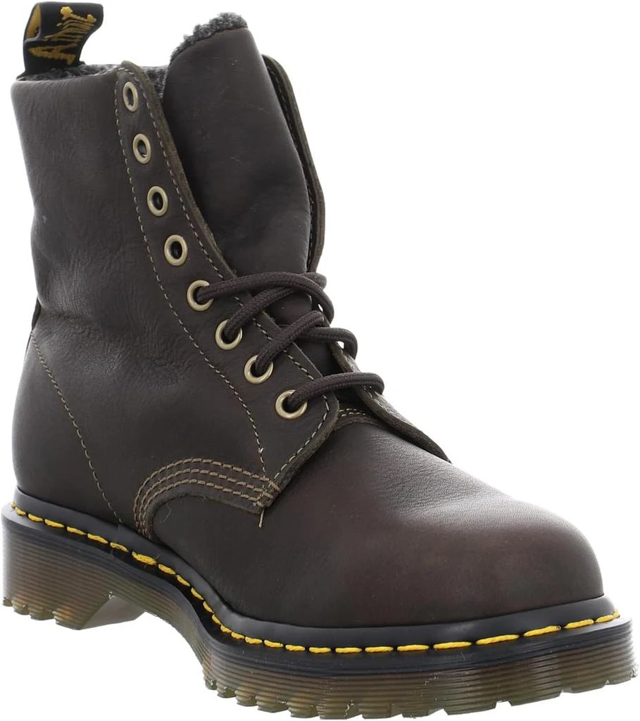 Dr. Martens Dr. Martens Unisex-Adult 1460 Faux Fur Lined Grizzly Leather Boot Fashion 6
