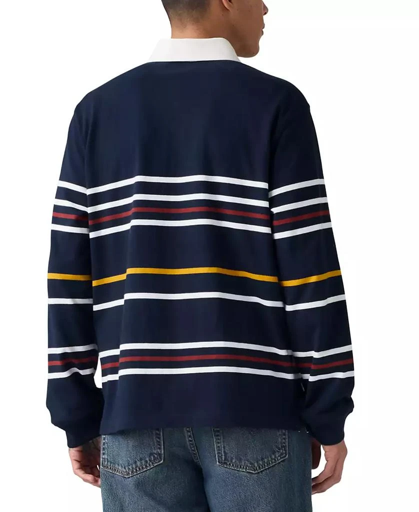 Levi
s Men
s Union Relaxed Fit Long Sleeve Striped Rugby Shirt 2