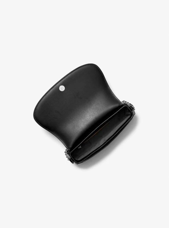 Michael Kors Mila Medium Leather Messenger Bag 2