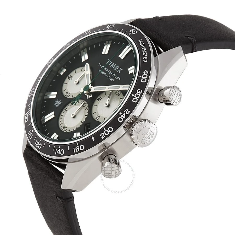 Timex Waterbury Chronograph Quartz Black Dial Men's Watch TW2V42500 2
