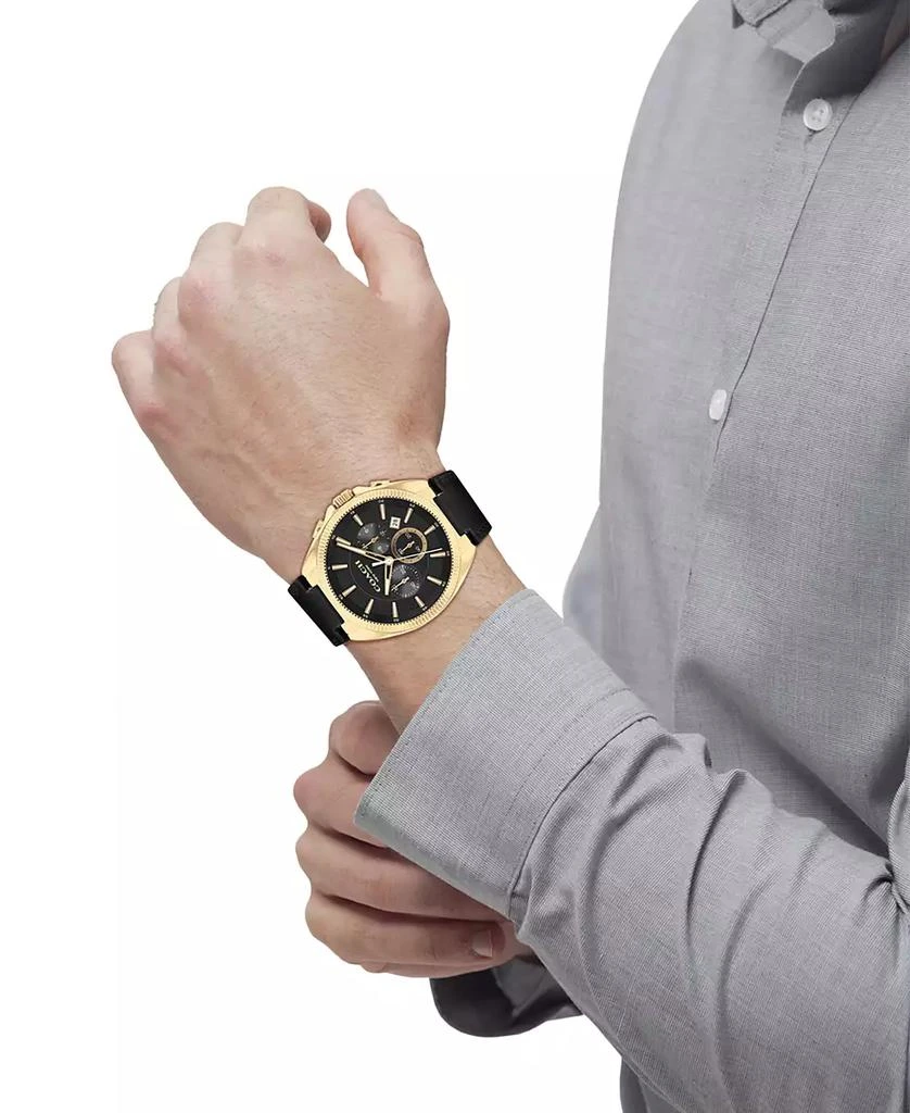 Coach Men's Jackson Black Leather Strap Watch 45mm 4