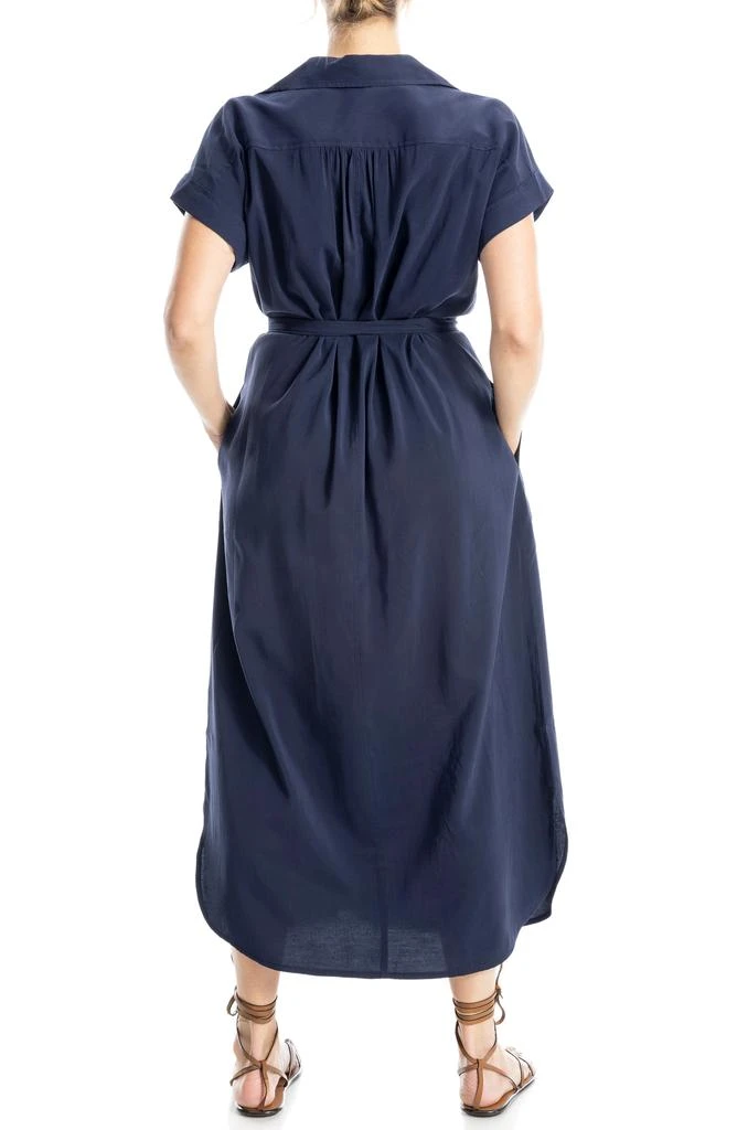 Max Studio Short Sleeve Maxi Shirtdress 2