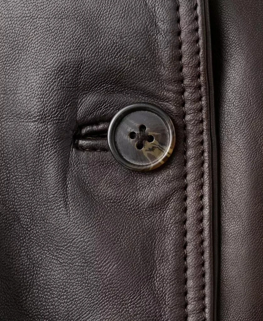 Mango Women
s Oversize Leather Biker Jacket 2