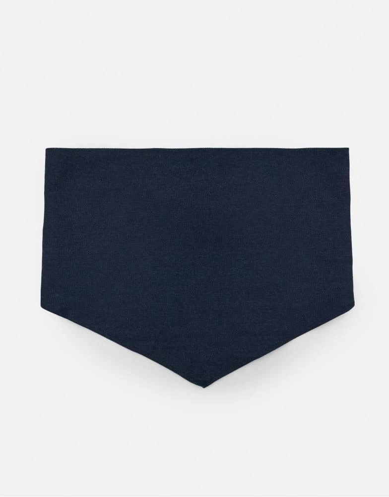 Pull&Bear Pull&Bear Denim bandana in blue 3