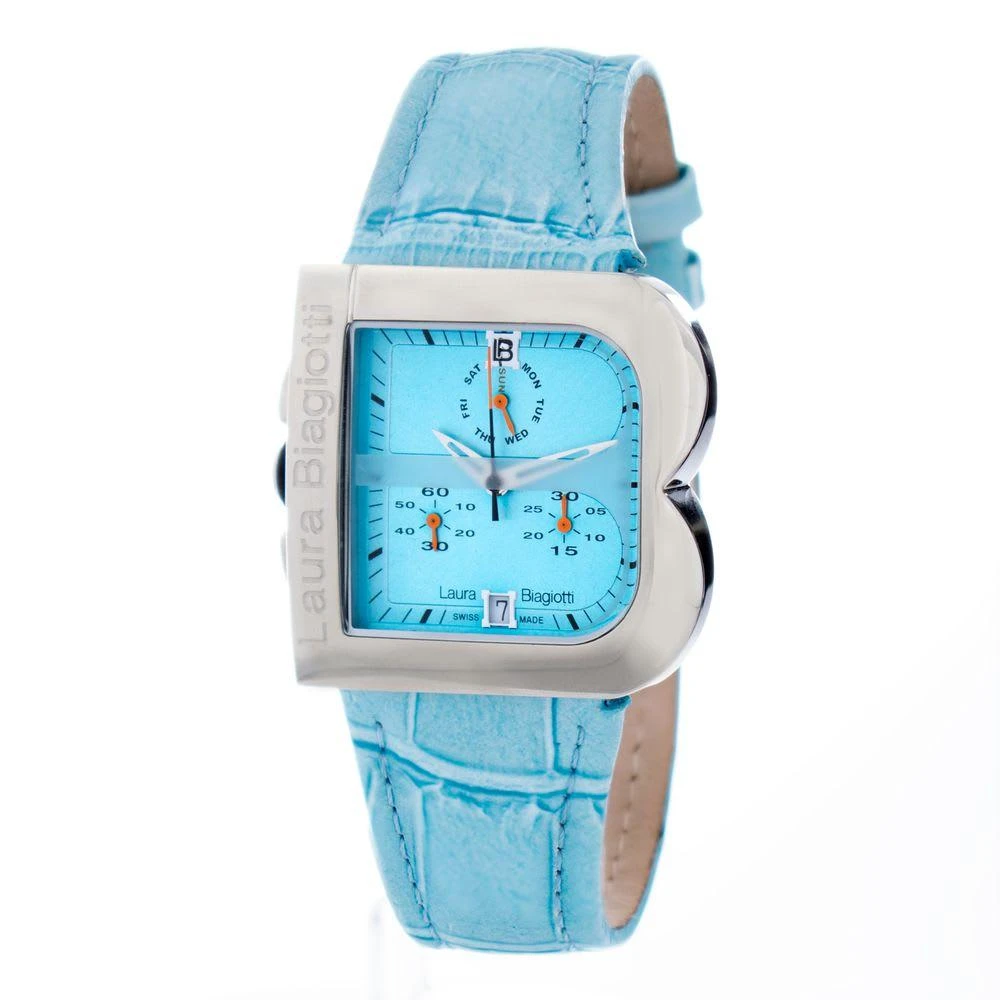 Laura Biagiotti Leather Dress Women
s Watch