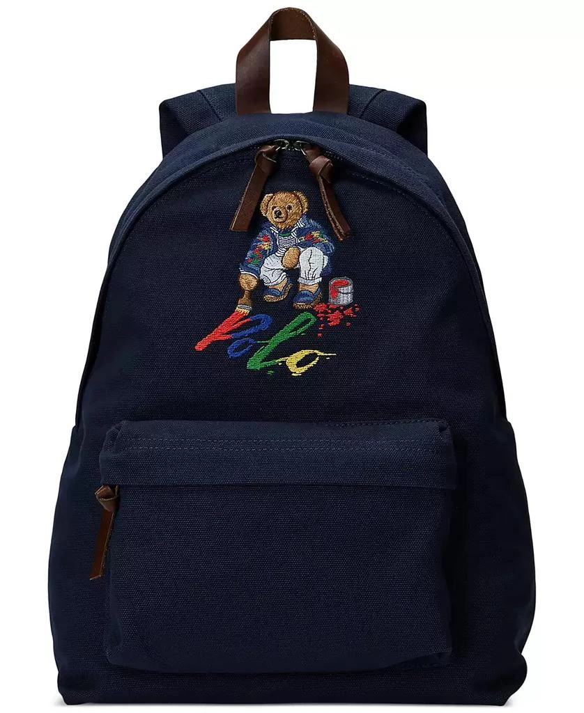 Ralph Lauren Men's Embroidered Canvas Backpack 1