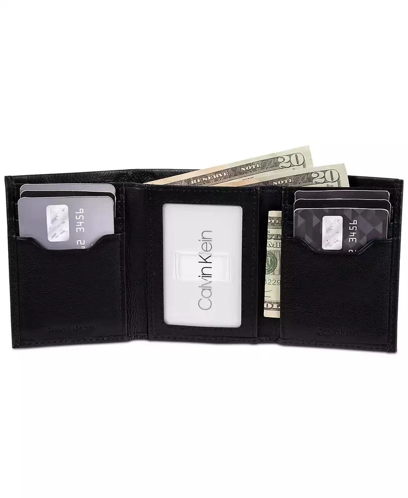 Calvin Klein Men's Soft Milled Trifold Wallet 4