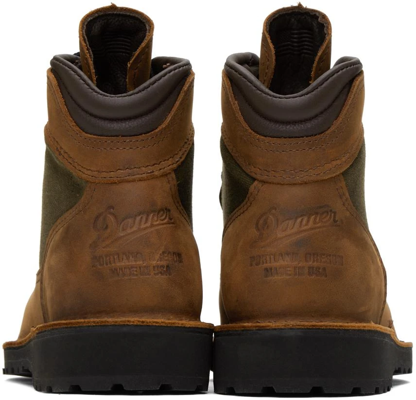 Danner Tan & Green Ridge Boots 2