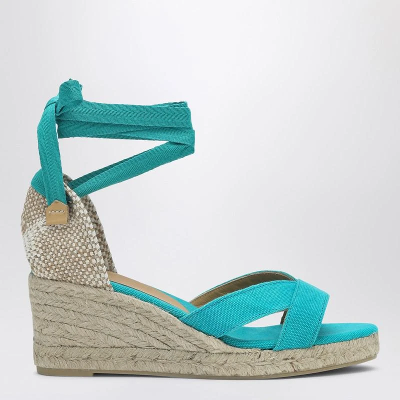 CASTAÑER Bailey aquamarine espadrilles 1