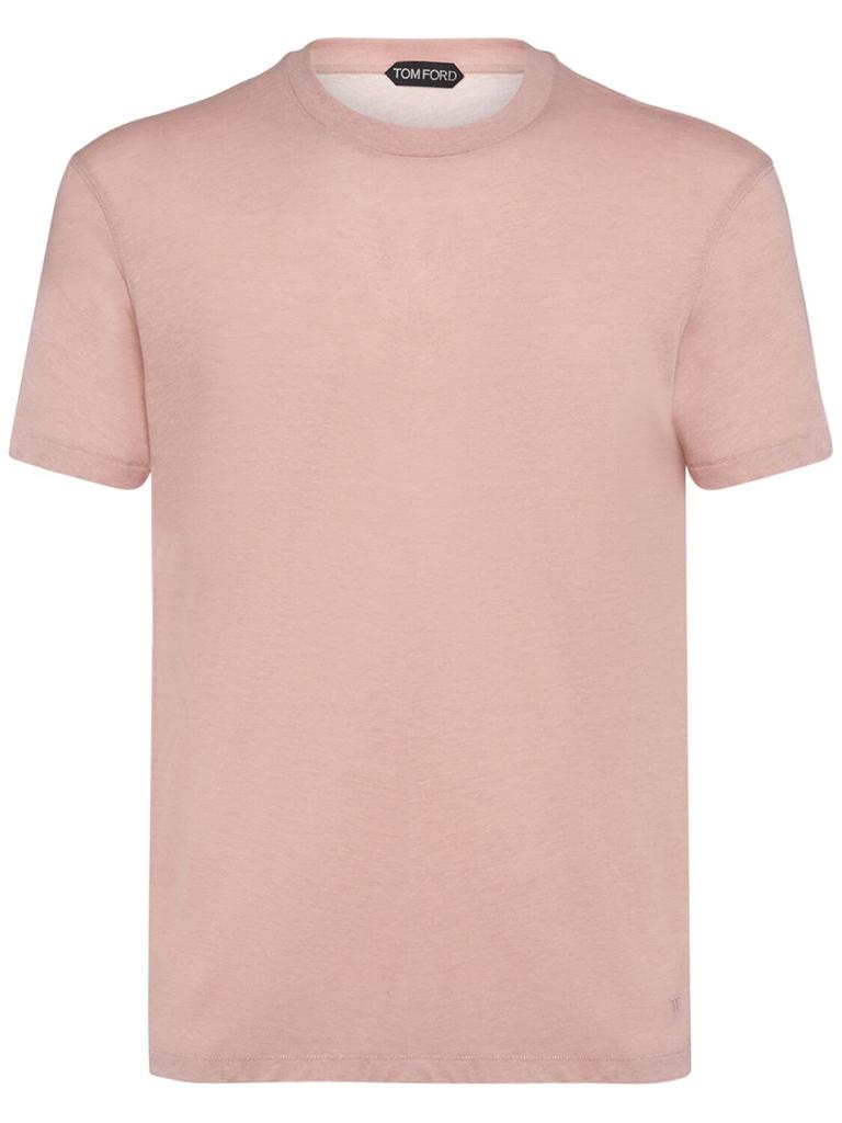 【関税&送料込み】Tom Ford Ribbed Buttoned T-Shirt Tom Ford Tom Ford Buttoned Ribbed-Knit T-Shirt - T-Shirts