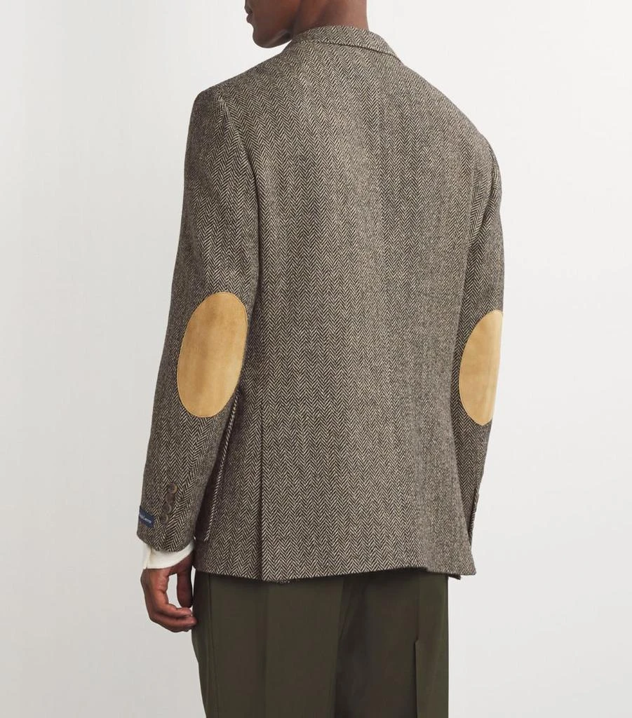 Ralph Lauren Wool Herringbone Tweed Blazer 4