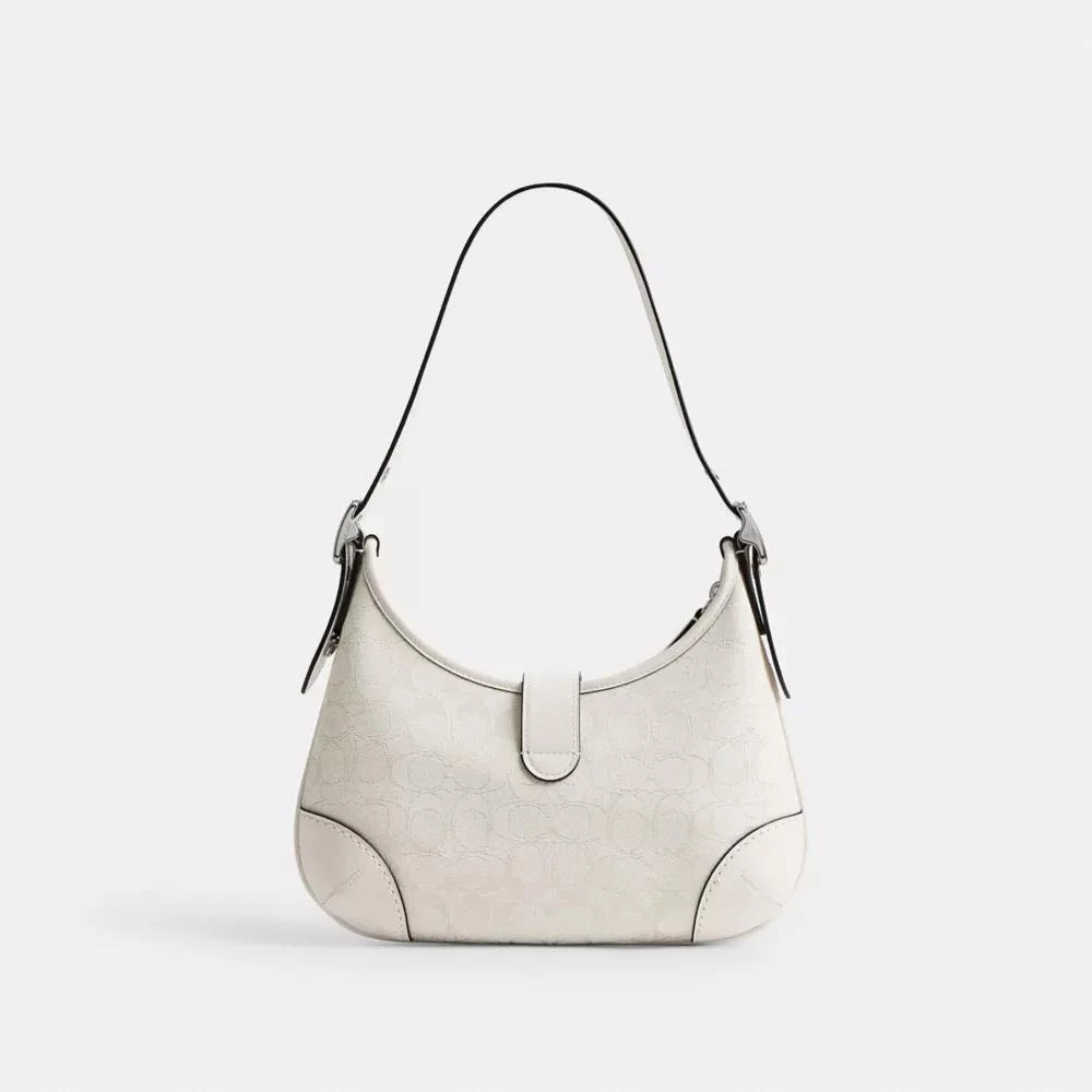 Coach Hamptons Hobo Bag In Signature Jacquard 4