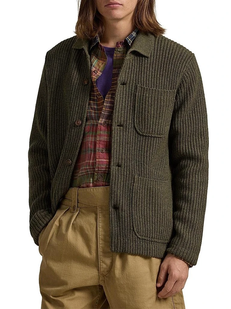 Ralph Lauren Cotton-Wool Cardigan 3