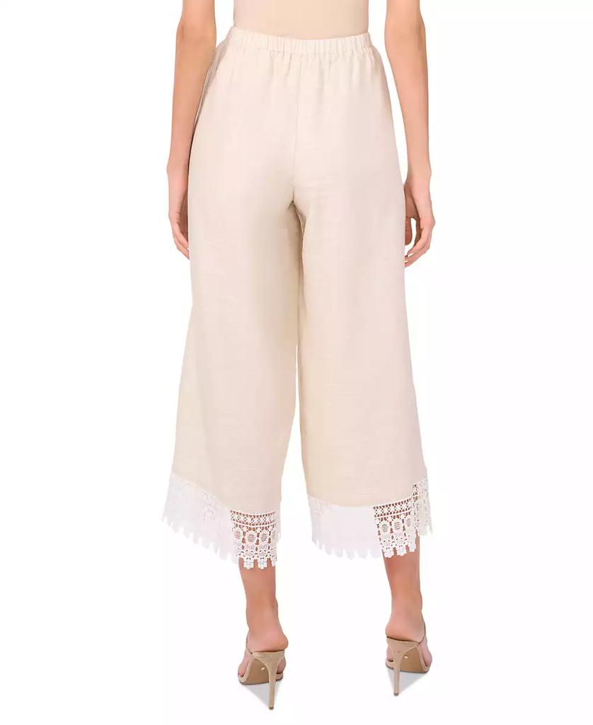 Parker Women's The Daniella Lace-Trim Cropped Pants
