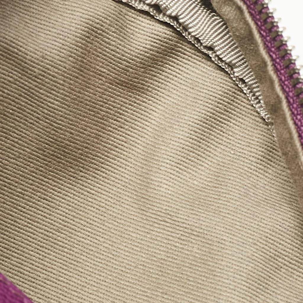 Dolce & Gabbana Dolce & Gabbana Purple Leather Ariette Round Crossbody Bag 7