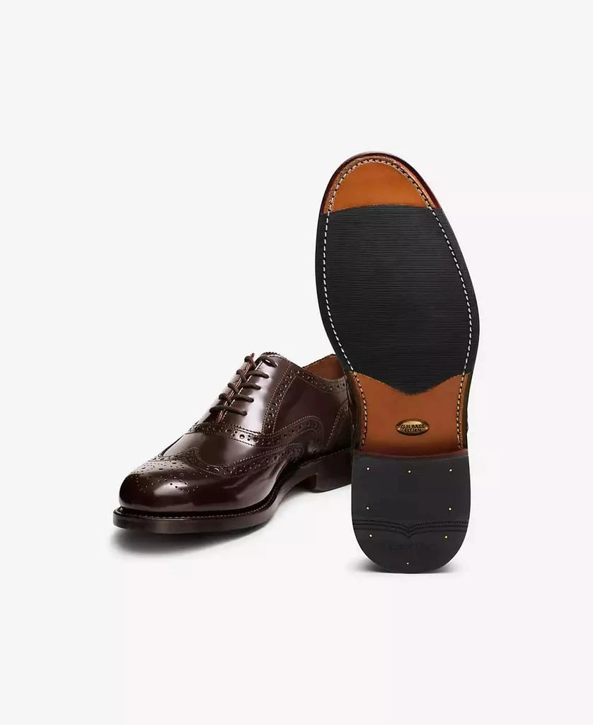 GH Bass G.H.BASS Men's Monogram Double Brogue Wingtip Derby Dress Shoes 13