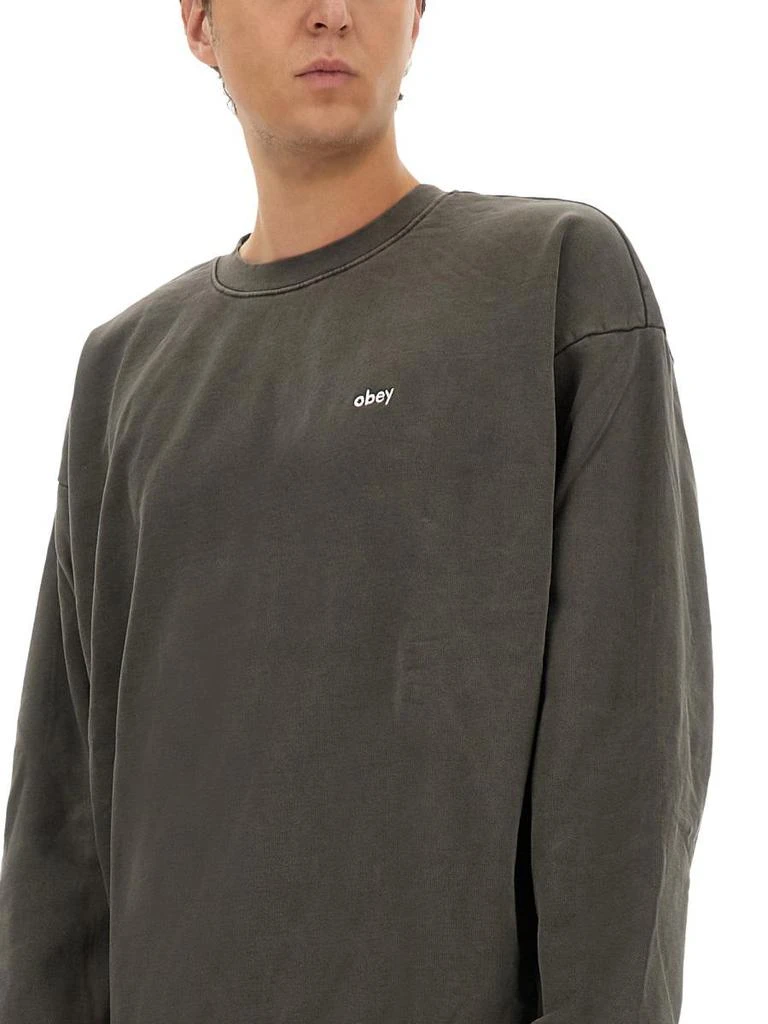 Obey Obey Cotton Sweatshirt 4