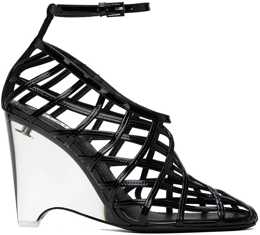 Alaïa Black 'La Cage' Heels 1