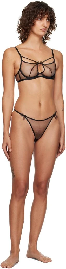 L'Agent by Agent Provocateur Black Buffie Bra 4
