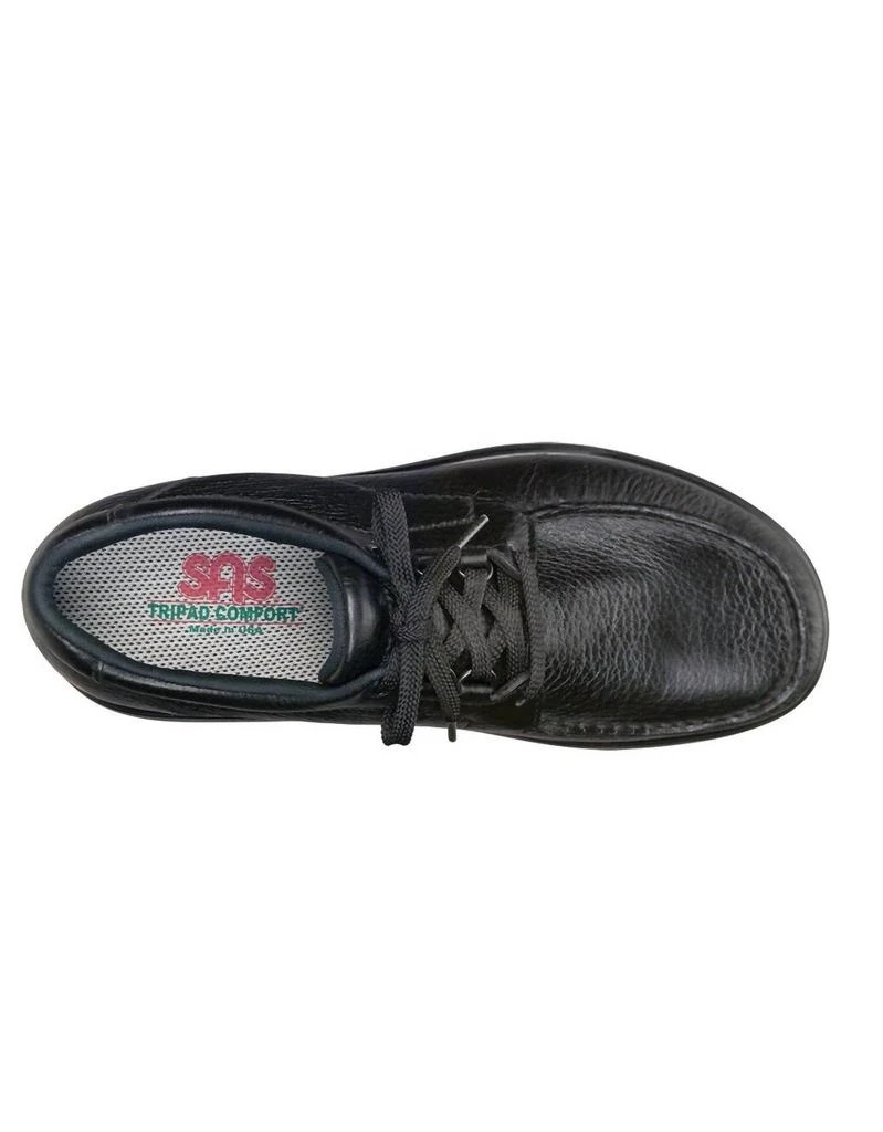 SAS Men's Bout Time Shoes - Wide In Black 3