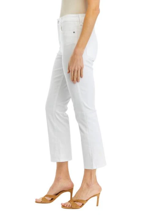 Crown & Ivy™ Ivy Womens High Rise Cropped Flare Jeans 3