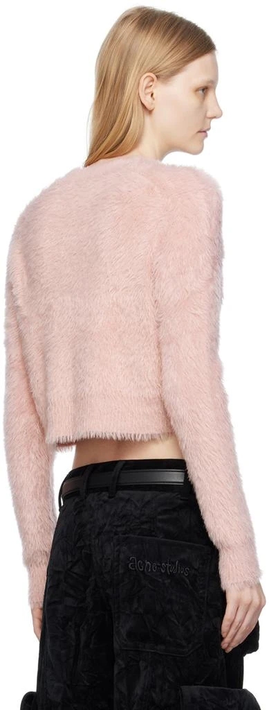 Acne Studios Pink Fluffy Cardigan 3