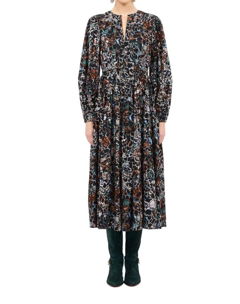 Ulla Johnson Aurelie Dress In Starling Print