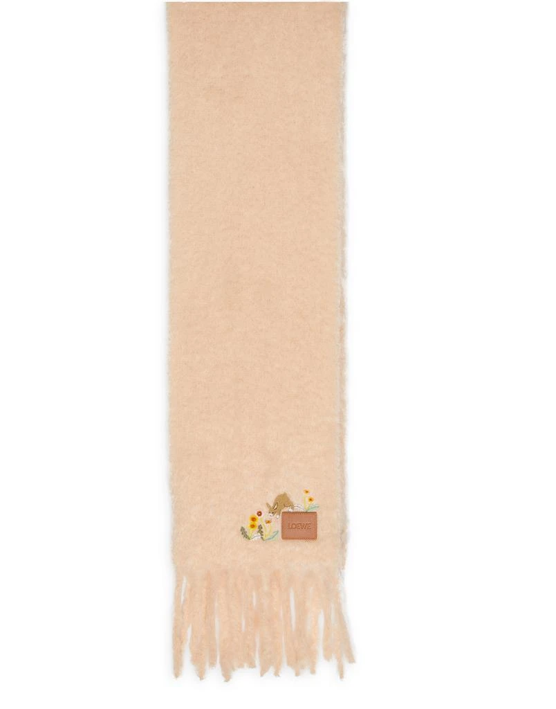 Loewe x Suna Fujita - Bunny mohair and wool scarf 2