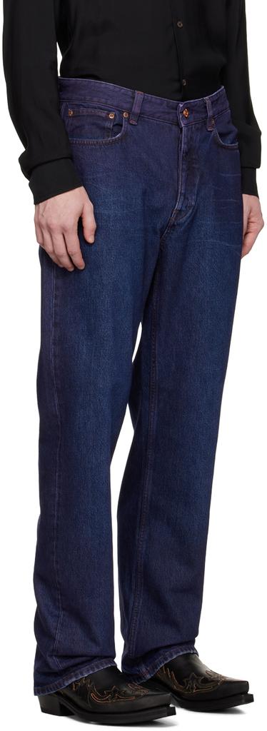 Won Hundred Purple Steve Jeans